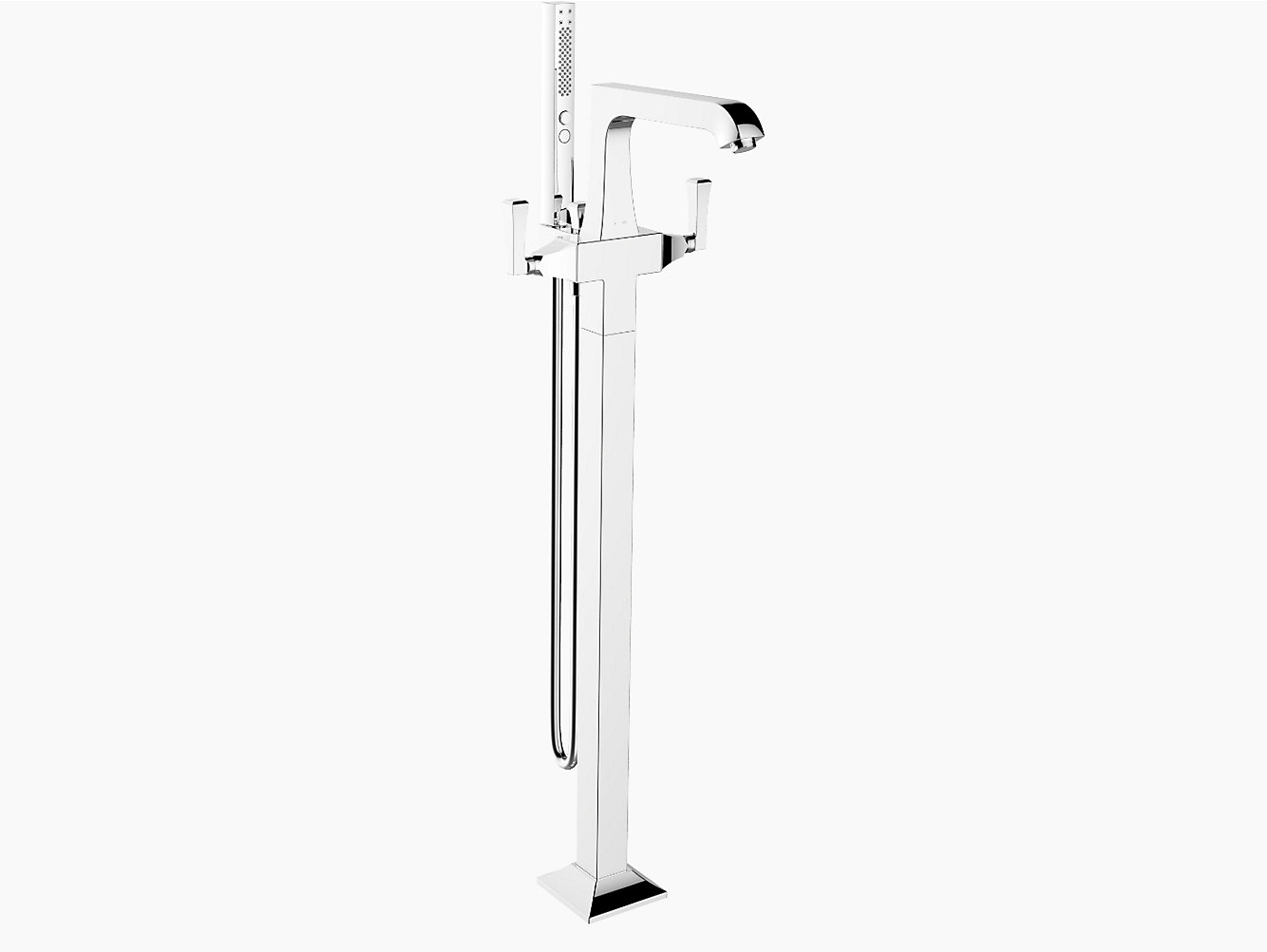 Free-standing Bath Shower Faucet –Lever Handle | 22559T-4V | KOHLER